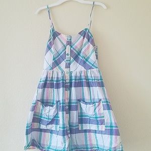 Mini dress // colored plad